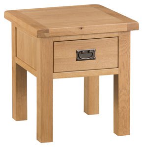 Your Home Essentials Lamp Table DefaultTitle County Oak Lamp Table with Drawer