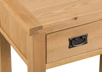 Your Home Essentials Lamp Table DefaultTitle County Oak Lamp Table with Drawer