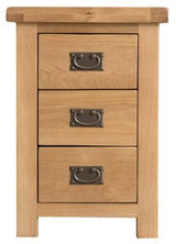 Your Home Essentials Bedside Cabinet DefaultTitle County Oak Large 3 Drawer Bedside Cabinet