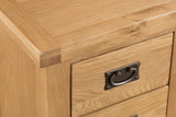 Your Home Essentials Bedside Cabinet DefaultTitle County Oak Large 3 Drawer Bedside Cabinet