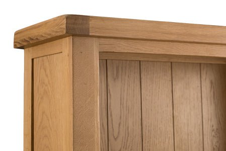 Your Home Essentials Bookcase County Oak Large Bookcase