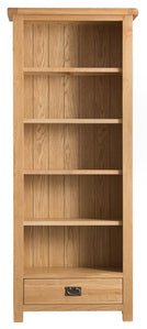 Your Home Essentials Bookcase County Oak Medium Bookcase