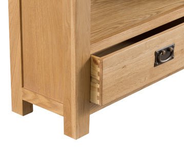 Your Home Essentials Bookcase County Oak Medium Bookcase