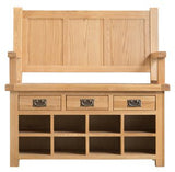 Your Home Essentials Monks Bench DefaultTitle County Oak Monks Bench