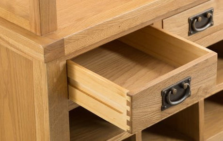 Your Home Essentials Monks Bench DefaultTitle County Oak Monks Bench