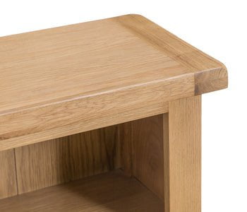 Your Home Essentials Bookcase County Oak Narrow Bookcase