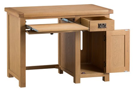 Your Home Essentials Computer Desk DefaultTitle County Oak Single Computer Desk