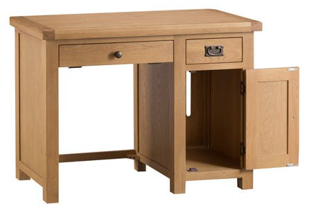 Your Home Essentials Computer Desk DefaultTitle County Oak Single Computer Desk