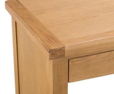 Your Home Essentials Computer Desk DefaultTitle County Oak Single Computer Desk