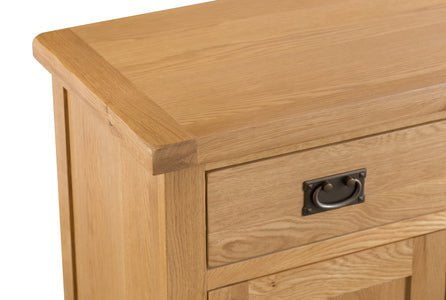 Your Home Essentials Sideboard DefaultTitle County Oak Small 2 Door 1 Drawer Sideboard