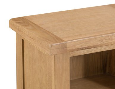 Your Home Essentials Bookcase County Oak Small Bookcase