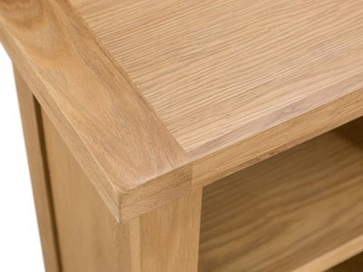Your Home Essentials Bookcase County Oak Small Bookcase
