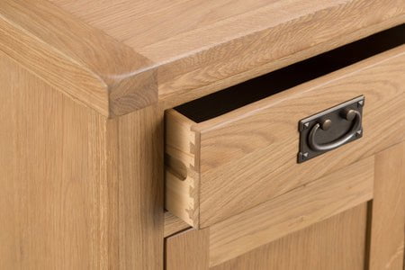 County Oak Small Cupboard