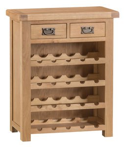 Your Home Essentials Wine Rack DefaultTitle County Oak Small Wine Rack