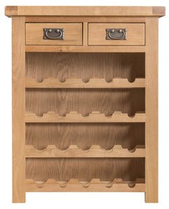 Your Home Essentials Wine Rack DefaultTitle County Oak Small Wine Rack
