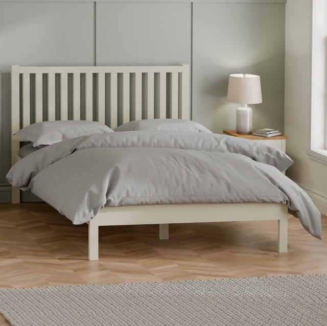 Julian Bowen Bed Coxmoor 150cm Bed - Ivory