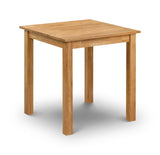 Julian Bowen Dining Tables Coxmoor 75cm Square Dining Table - Oak