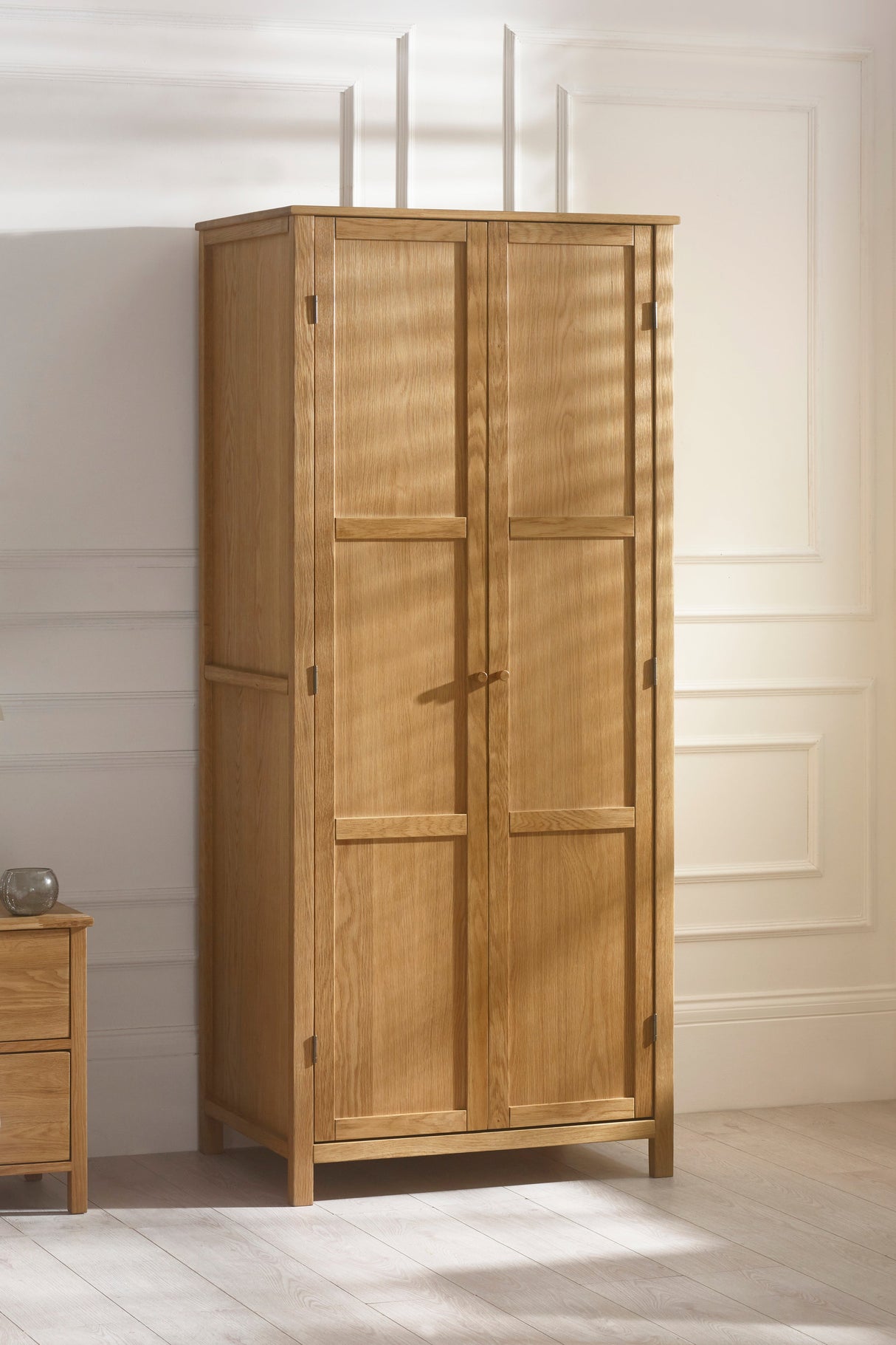 Julian Bowen Wardrobes Coxmoor Wardrobe - Oak