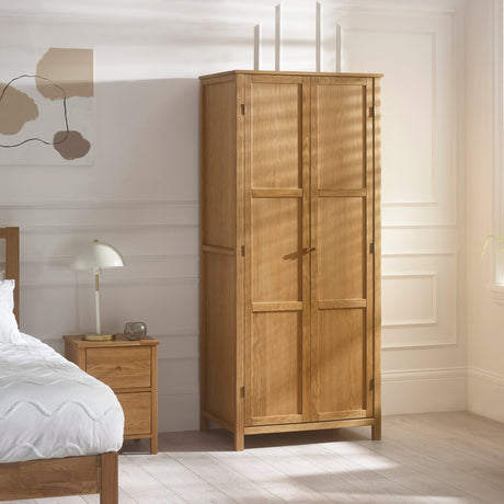Julian Bowen Wardrobes Coxmoor Wardrobe - Oak