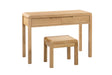 Julian Bowen Dressing Tables Curve 2 Drawer Dressing Table & Stool