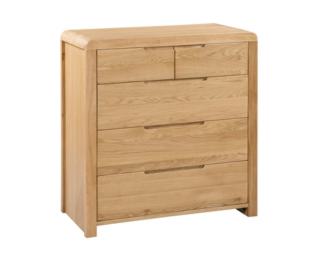 Julian Bowen Chests Curve 3+2 Drawer Chest