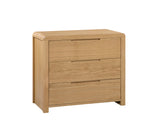 Julian Bowen Chests Curve 3 Drawer Chest