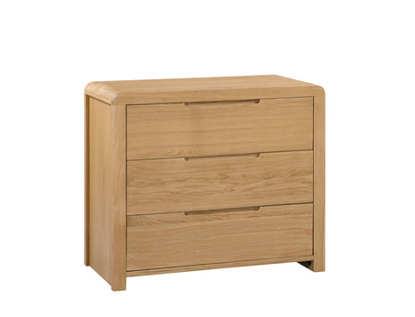 Julian Bowen Chests Curve 3 Drawer Chest