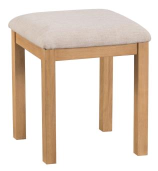 County Oak Dressing Table Stool