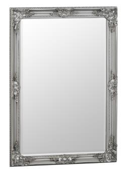 Rectangular Silver Frame Mirror