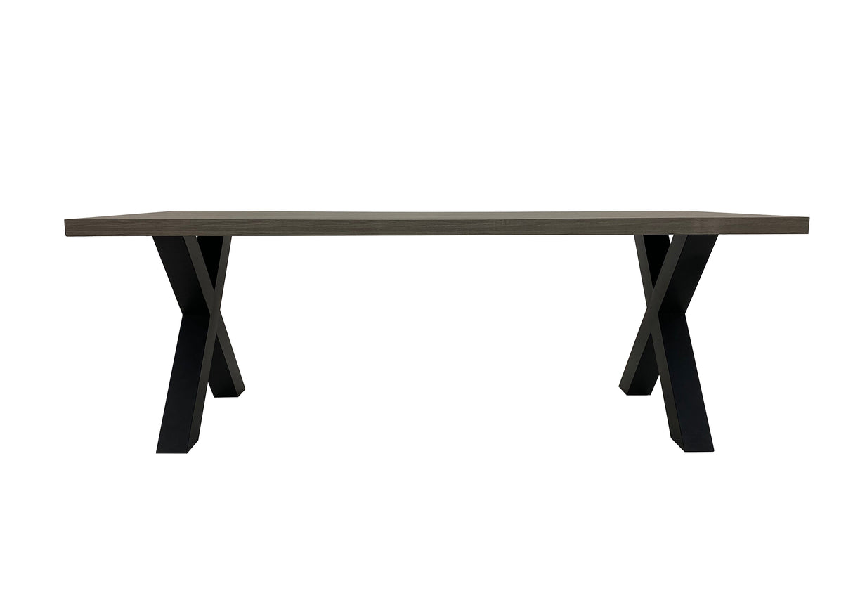 Furniture Link Dining Table Dallas Grey 2200mm Dining Table