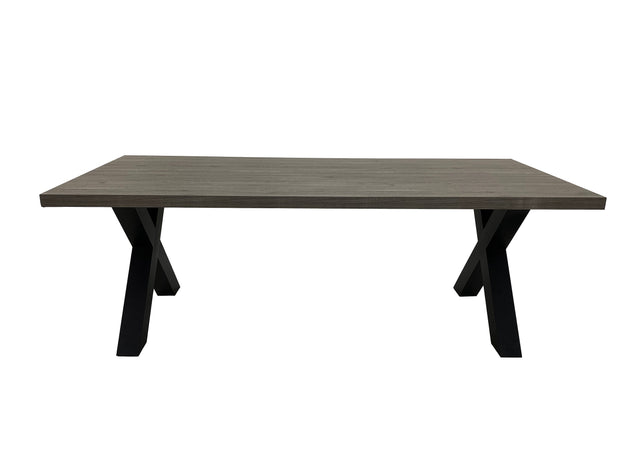 Furniture Link Dining Table Dallas Grey 2200mm Dining Table