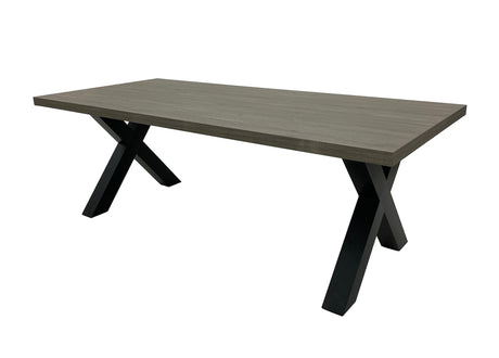 Furniture Link Dining Table Dallas Grey 2200mm Dining Table