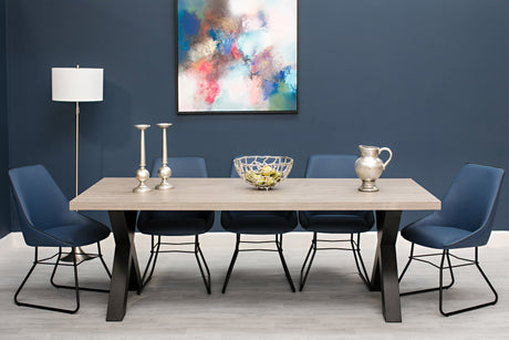 Furniture Link Dining Table Dallas Oak 2200mm Dining Table