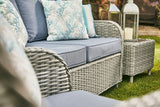 Daro Garden Side Table DefaultTitle Daro Santorini Garden Side Table Glass Table Top