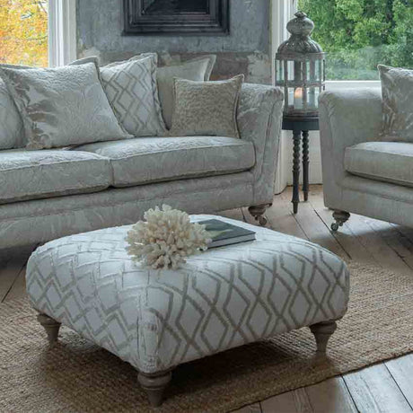 Alstons Accent Chair Darwin Foot Stools by Alstons