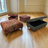 Alstons Accent Chair Darwin Foot Stools by Alstons