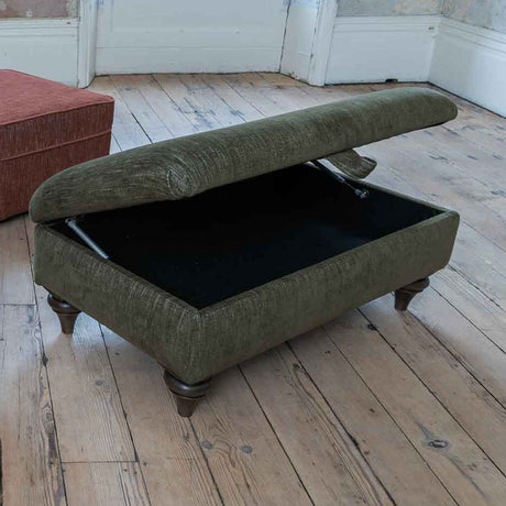 Alstons Accent Chair Darwin Foot Stools by Alstons