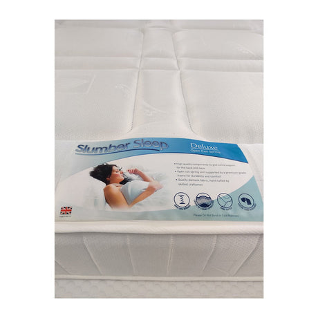 Time Living Roll Packed Mattress Deluxe Open Sprung Mattress