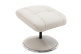 GFA Reclining Chair Denver Manual Recliner Swivel Chair and Foot Stool