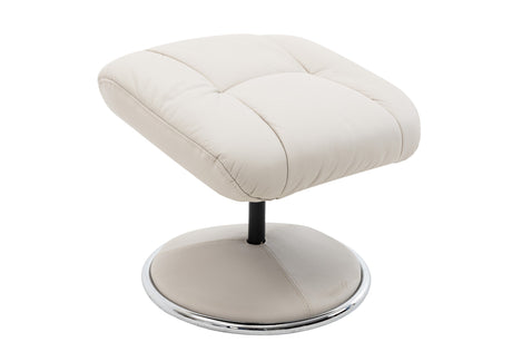 GFA Reclining Chair Denver Manual Recliner Swivel Chair and Foot Stool