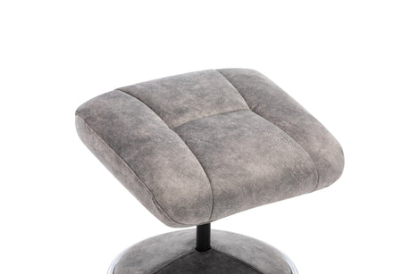GFA Reclining Chair Denver Manual Recliner Swivel Chair and Foot Stool