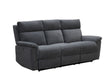 Furniture Link 3 Seater Sofa Grey Detroit 3 Seater Sofa