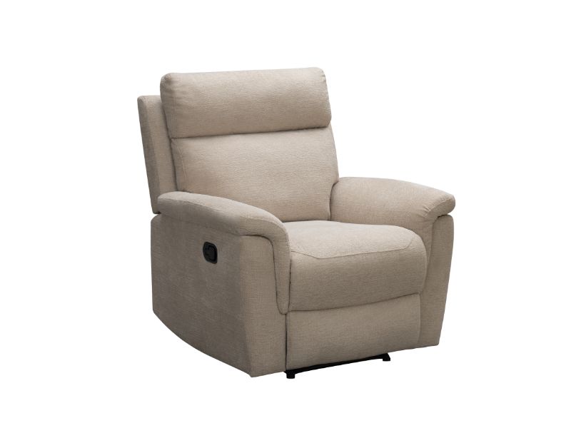 Furniture Link Recliners Natural Detroit Manual Reclining Chair