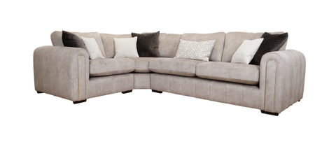 Glamour Left Hand Facing Corner Sofa