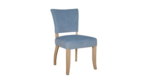 Vida Living Dining Chair Blue Duke Plush Dining Chair