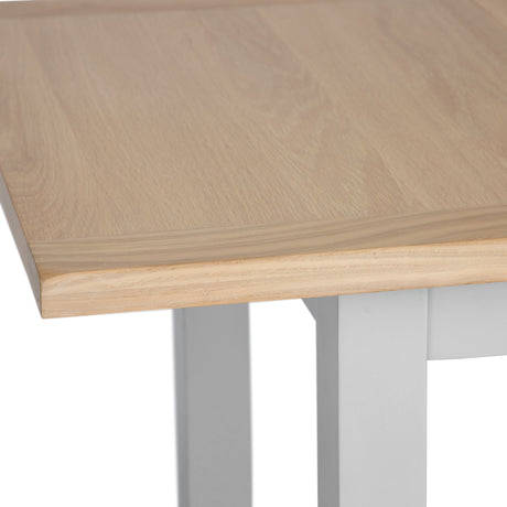 Your Home Essentials Dining Table DefaultTitle Easterly 1.2m Butterfly Extending Grey Dining Table