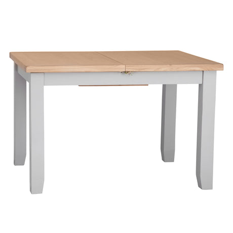 Your Home Essentials Dining Table DefaultTitle Easterly 1.2m Butterfly Extending Grey Dining Table
