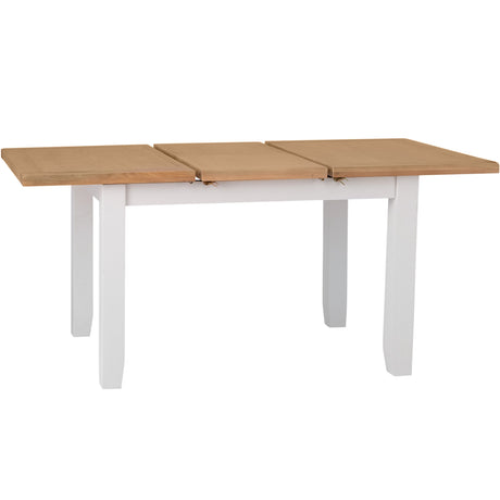 Your Home Essentials Dining Table DefaultTitle Easterly 1.2m Butterfly Extending White Dining Table
