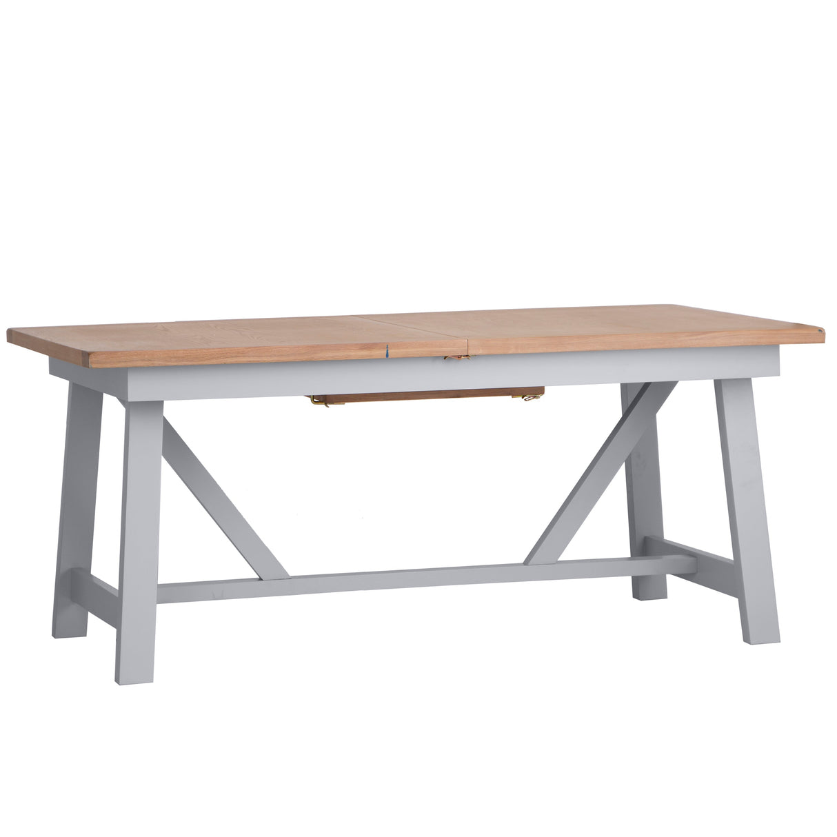 Your Home Essentials Dining Table DefaultTitle Easterly 1.8m Butterfly Extending Grey Dining Table