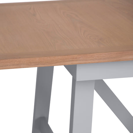 Your Home Essentials Dining Table DefaultTitle Easterly 1.8m Butterfly Extending Grey Dining Table